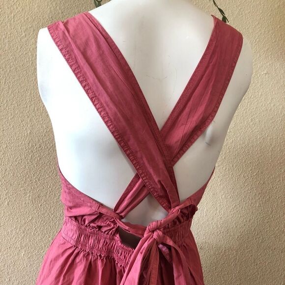 La Vie Rebecca Taylor Sleeveless Poplin Dress - Picture 5 of 8